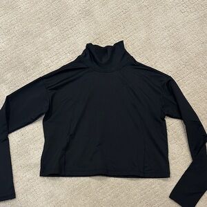 Athleta Black Long Sleeve Turtleneck XS